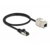 Kabelis RJ45 kištukas prie Keystone modulio RJ45 lizdas DeLOCK 87025