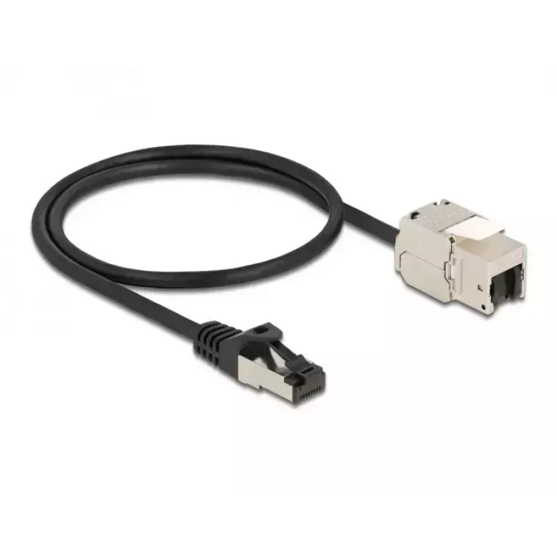 Kabelis RJ45 kištukas prie Keystone modulio RJ45 lizdas DeLOCK 87025