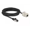 Laidas RJ45 kištukas į Keystone modulį RJ45 lizdas DeLOCK 87030