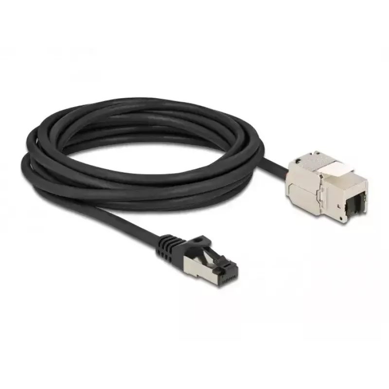 Laidas RJ45 kištukas į Keystone modulį RJ45 lizdas DeLOCK 87030