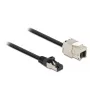 Laidas RJ45 kištukas į Keystone modulį RJ45 lizdas DeLOCK 87030