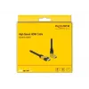 HDMI kabelis DeLOCK 86988 1 m HDMI Type A Standard juodas geltonas