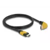 HDMI kabelis DeLOCK 86988 1 m HDMI Type A Standard juodas geltonas