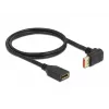 DisplayPort ilginamasis kabelis DeLOCK 90° į viršų lenktas 8K 60 Hz 1 m