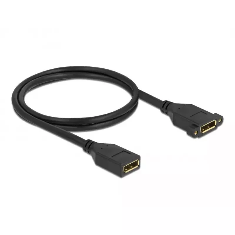 DisplayPort kabelis, lizdas–lizdas, montuojamas skydelyje, DeLOCK 87100