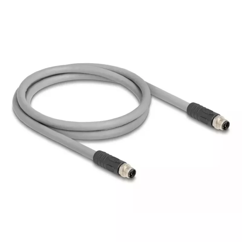 DeLOCK 80534 jutiklių / pavarų kabelis 3 m RST M12 pilkas