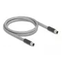 DeLOCK 80534 jutiklių / pavarų kabelis 3 m RST M12 pilkas