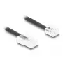 “DeLOCK” telefono kabelis 10 m, juodas, RJ-11 / RJ-45