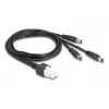 DeLOCK 90168 maitinimo kabelis juodas 1 m 3 x DC 48 V