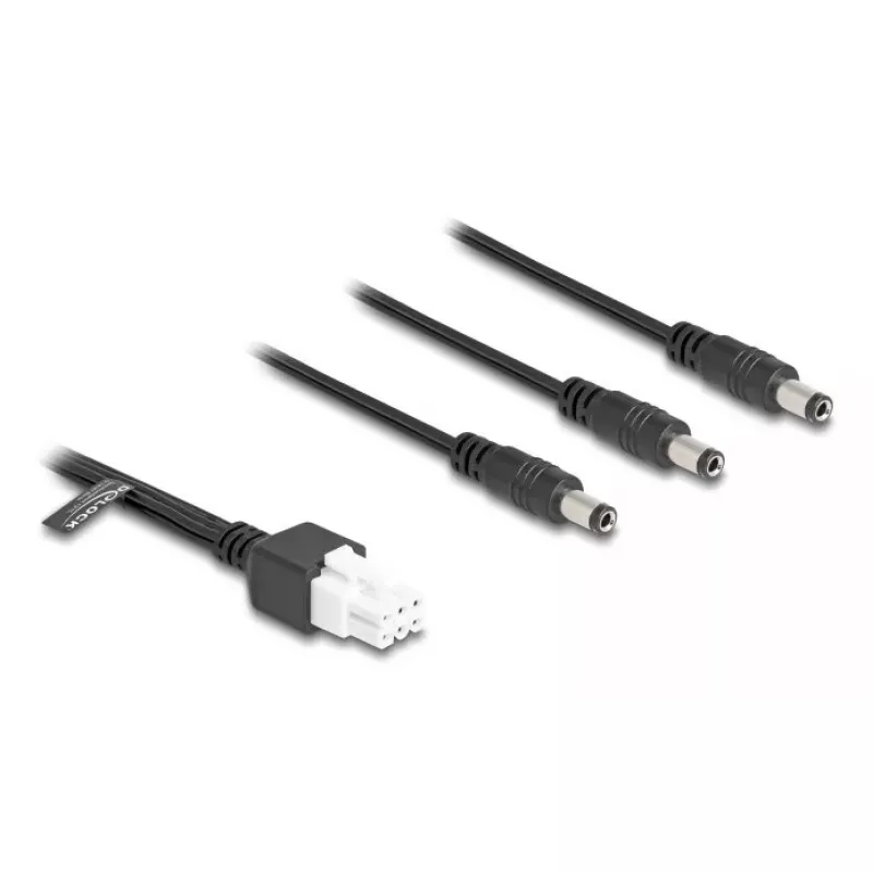 DeLOCK 90168 maitinimo kabelis juodas 1 m 3 x DC 48 V