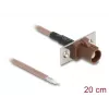 Koaksialinis kabelis DELOCK 90733 RG-316/U 0,2 m su FAKRA F jungtimi