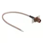 Koaksialinis kabelis DELOCK 90733 RG-316/U 0,2 m su FAKRA F jungtimi
