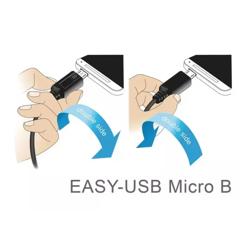 USB laidas DeLOCK 83851 USB 2.0 3 m USB A Micro-USB B juodas