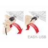 USB laidas DeLOCK 83856 USB 2.0 2m USB A Micro-USB B Juoda