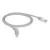 Tinklo kabelis DeLOCK 85874 RJ-45 Cat6a 1 m Pilka