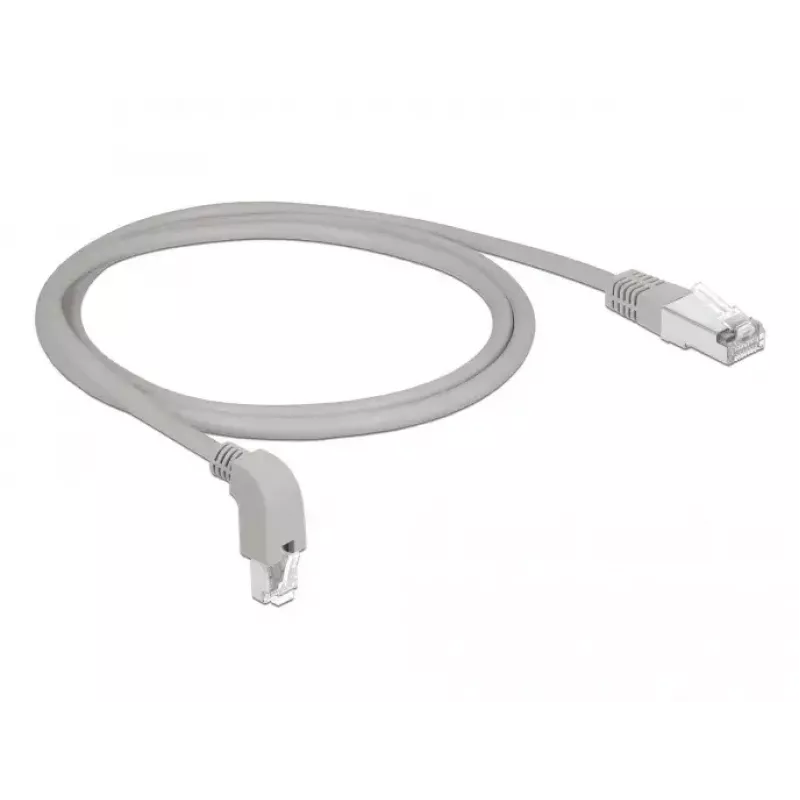 Tinklo kabelis DeLOCK 85874 RJ-45 Cat6a 1 m Pilka