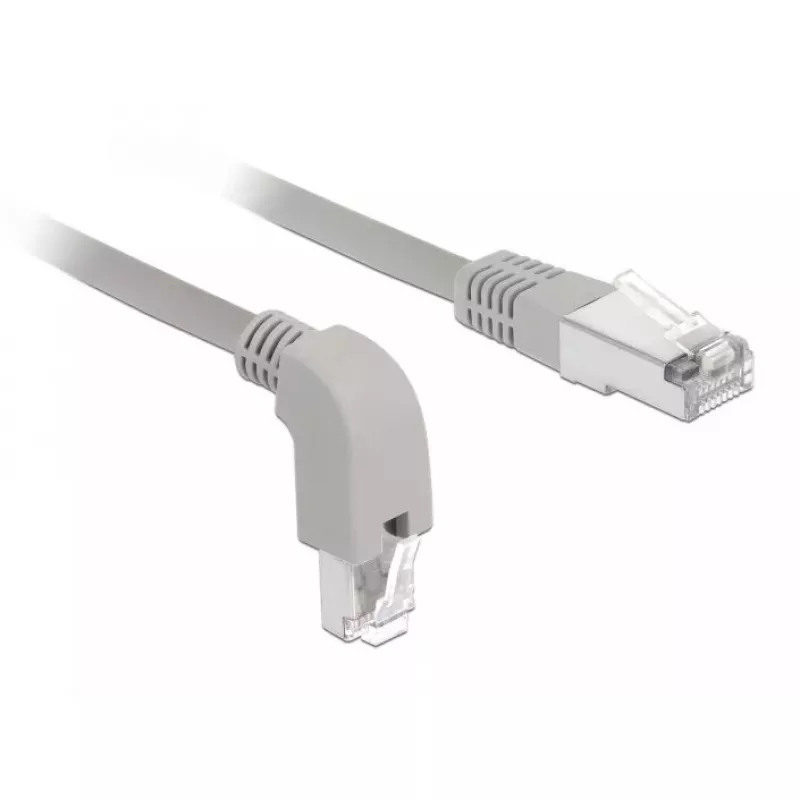 Tinklo kabelis DeLOCK 85874 RJ-45 Cat6a 1 m Pilka