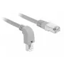 Tinklo kabelis DeLOCK 85874 RJ-45 Cat6a 1 m Pilka
