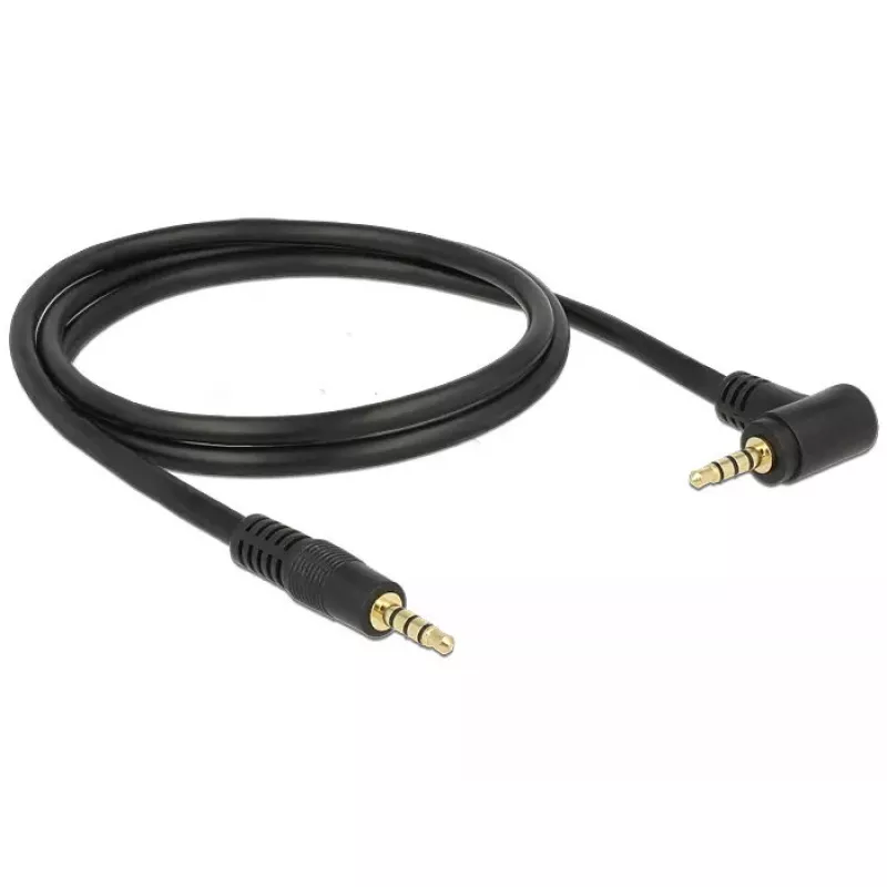 Garso kabelis 3,5 mm DeLOCK 84737 1 m juodas