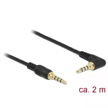 Garso kabelis DeLOCK 85613 2m 3.5mm juodas