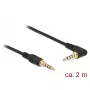 Garso kabelis DeLOCK 85613 2m 3.5mm juodas