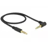 Audio kabelis DeLOCK 85607 0,5m 3,5mm juodas