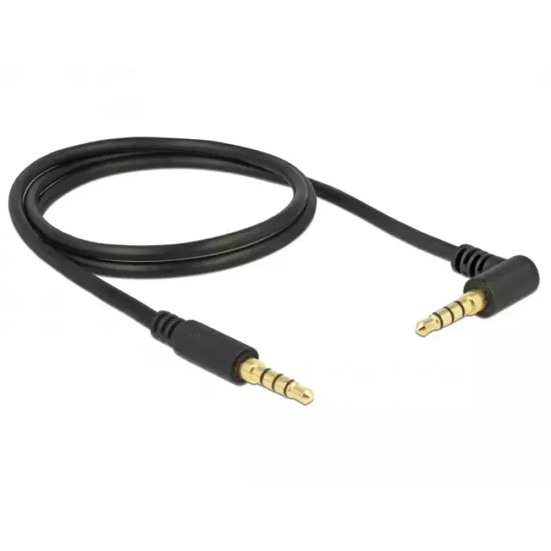 Audio kabelis DeLOCK 85610 1 m 3,5 mm, juodas
