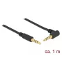 Audio kabelis DeLOCK 85610 1 m 3,5 mm, juodas