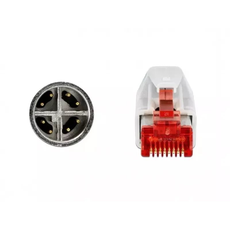 Tinklo kabelis DeLOCK 85425 RJ45 Cat6 1m juodas