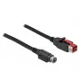 PoweredUSB laidas DeLOCK 85947 24 V Mini-DIN 3 kontaktų 3 m