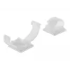 kabelis clamp DeLOCK 60178 White 10 pcs
