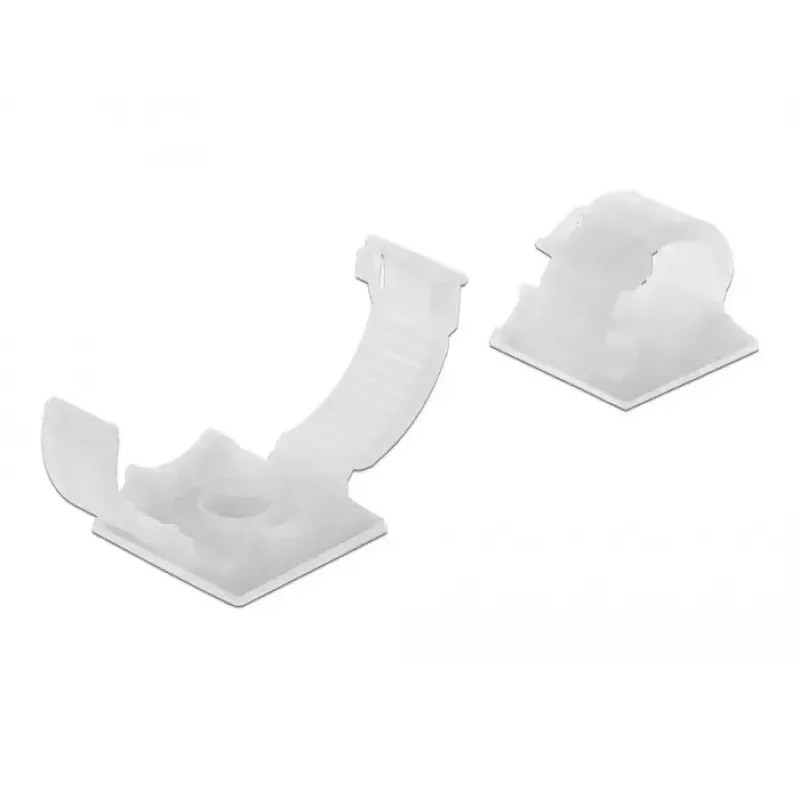 kabelis clamp DeLOCK 60178 White 10 pcs
