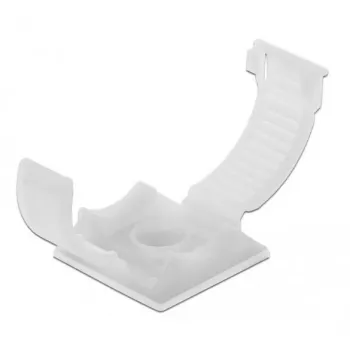 kabelis clamp DeLOCK 60178 White 10 pcs