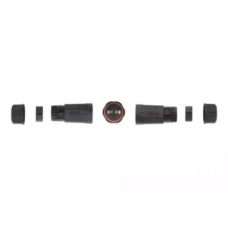 Elektros laido jungtis DELOCK 86912, tiesi, 85–260 V, juoda, 25 × 114 mm, 1 vnt.