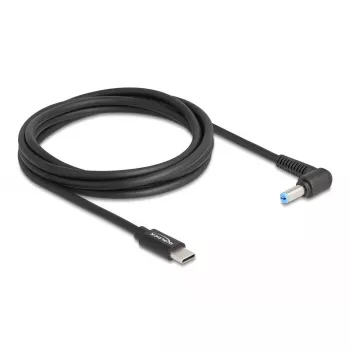 DeLOCK nešiojamojo kompiuterio įkrovimo laidas USB Type-C patinas į Acer 5,5 x 1,7 mm patinas 1,5 m 20 V