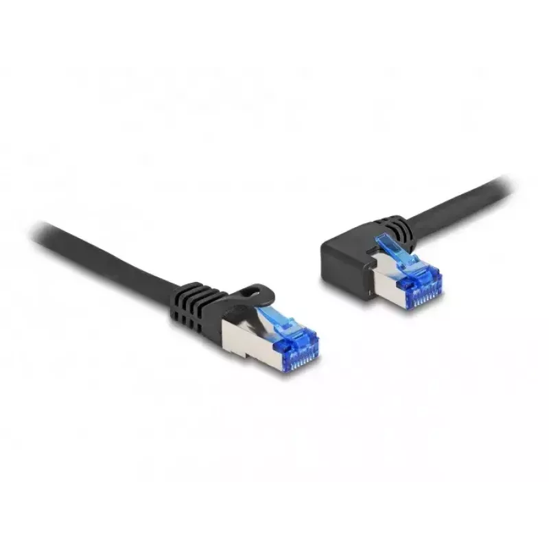 Tinklo kabelis DeLOCK RJ45 Cat.6A S/FTP 3 m juodas