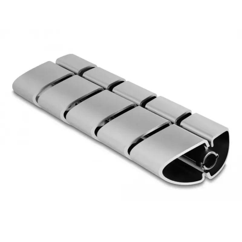 Montavimo elementas kabelių kanalui DeLOCK 20802 75 x 45 mm 5 vnt. sidabrinis