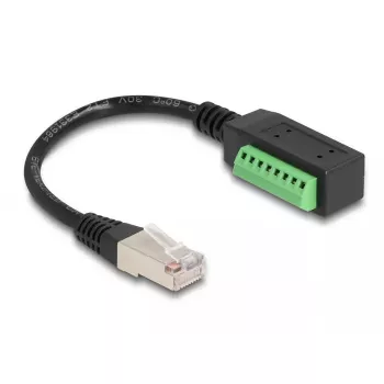 DeLOCK RJ45 kabelio kat. 5e kištuko į gnybtų bloką adapteris 21,5 cm