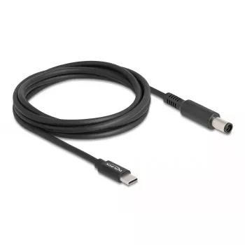 DeLOCK nešiojamojo kompiuterio įkrovimo laidas USB Type-C kištukas į Dell 7.4 x 5.0 mm kištukas 1,5 m 20 V