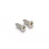 DeLOCK kabelių įvadas su šepečiu ir 2 x RJ45 Keystone moduliu Cat.6 aliuminis