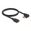 DisplayPort ilginamasis laidas DeLOCK 87077 1m 8K 60Hz stačiu kampu