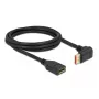 DisplayPort ilginamasis laidas DeLOCK 90° į viršų lenktas 8K 60 Hz 2 m