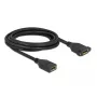 DisplayPort kabelis, lizdas-lizdas, skirtas montavimui panelėje, DeLOCK 87103, 3 m