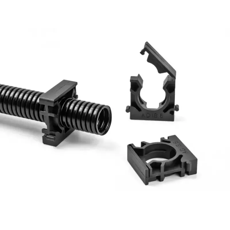 Kabelių movos laikiklis DeLOCK 60482 Juoda 8 vnt. Plastikinis 30 mm