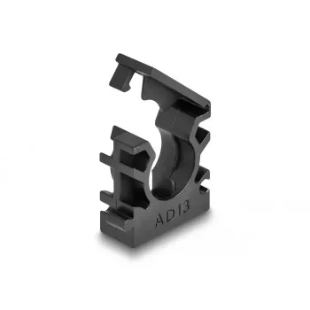 Kabelių movos laikiklis DeLOCK 60482 Juoda 8 vnt. Plastikinis 30 mm