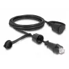 DeLOCK tinklo kabelis RJ45 kištukas - RJ45 kištukas Cat.6 STP 2m IP68