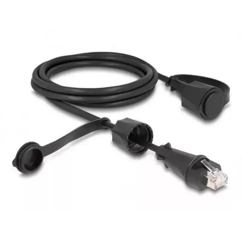 DeLOCK tinklo kabelis RJ45 kištukas - RJ45 kištukas Cat.6 STP 2m IP68