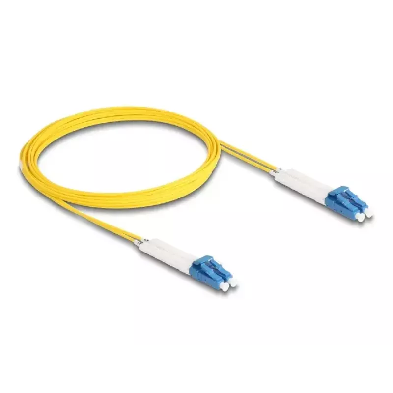 Optinio pluošto kabelis DeLOCK 88072 LC Duplex į LC Duplex OS2 3m