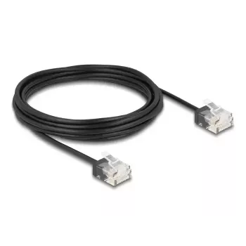 Tinklo kabelis DeLOCK RJ45 Cat.6 UTP 5m juodas