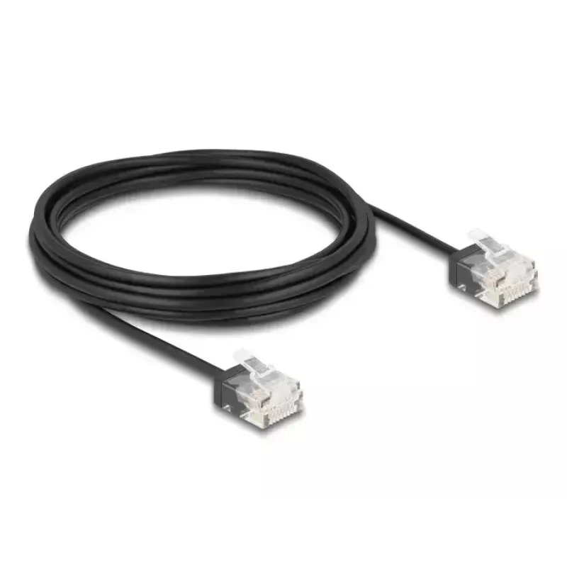 Tinklo kabelis DeLOCK RJ45 Cat.6 UTP 5m juodas